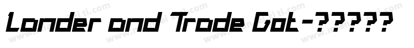 Lander and Trade Got字体转换